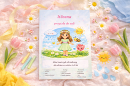 Wiosna przyszła do sali – mini teatrzyk obrazkowy