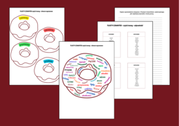 TŁUSTY CZWARTEK - chmura wyrazowa - CZĘŚCI MOWY – czasownik – rzeczownik – przymiotnik – przysłówek – karta pracy – opowiadanie – wklejka – gramatyka + ODPOWIEDZI