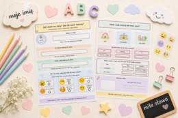 Jak mam na imię? Jak do mnie mówią? – karta rozmowy dla przedszkolaka