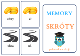 Memory/Czarny Piotruś ze SKRÓTAMI