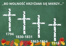 Gazetka 11 listopada "Bo wolność krzyżami się mierzy"