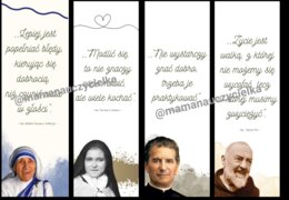 Zakładki ze Świętymi