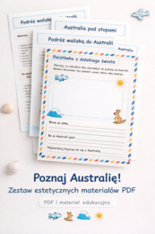 Australia – pakiet materiałów edukacyjnych