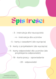 Gra ortograficzna: ó/u, rz/ż, ch/h, mała i duża litera