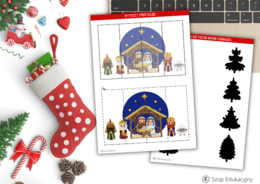 Świąteczne zadania i łamigłówki. Boże Narodzenie. Bingo