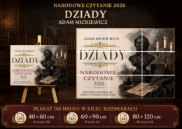 NARODOWE CZYTANIE - plakat