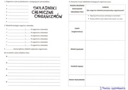 Składniki chemiczne organizmów - KP