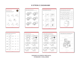Kids Can 1 Unit 1 Dodatkowe zadania utrwalające i powtórzeniowe Klasa Pierwsza Przybory Szkolne Zadania Słuchanie Czytanie Mówienie Pisanie