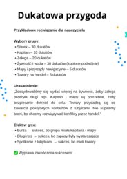 Odkrycia geograficzne- kreatywne karty pracy
