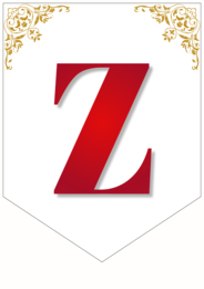 Uroczyste Zakończenie Roku Szkolnego 2025/2026 - girlanda