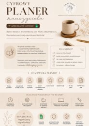 Cyfrowy planer nauczyciela przedmiotowego | Arkusze Google