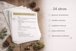 Scenariusz lekcji. O lasach ks. Jan Twardowski