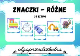 Znaczki różne