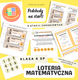 Podchody na Start – Loteria Matematyczna kl. 6 SP