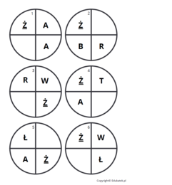 Ortograficzne łamigłówki - czytaj i odkrywaj wyrazy