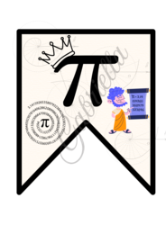 Girlanda DZIEŃ LICZBY PI