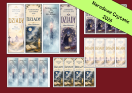 ❤️📖NARODOWE CZYTANIE 2026 zakładki do książek retro 3