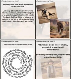 Stacje zadaniowe do lektury "W pustyni i w puszczy"