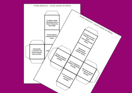 KOSTKA - uniwersalne pytania do lektury - 2 wersje