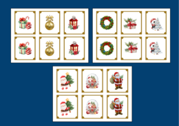BOŻE NARODZENIE – memory – 36 szt. – biblioteka – świetlica – przedszkole - zima