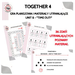 Together 4 - Revision Game Unit 8 - materiały utrwalające