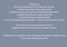 Gra językowa dla dzieci – karty do nauki angielskiego