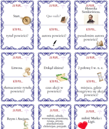 Quo vadis - test z lektury, gra, grywalizacja