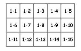 Tabliczka mnożenia - memory, fiszki, gra w wojnę