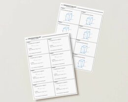 Starter 5 minut – Graniastosłupy | 13 kart  | gotowe na lekcję