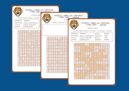 „OPOWIEŚCI Z NARNII. LEW, CZAROWNICA I STARA SZAFA” - wykreślanka