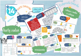 Odmienne części mowy- stacje zadaniowe