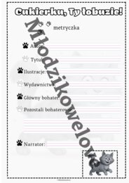 Lekturownik-Cukierku, Ty łobuzie!