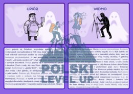 Fiszki z 26 postaciami z "Wesela"_Polski Level Up