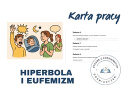 KARTA PRACY — HIPERBOLA I EUFEMIZM