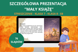 Mały Książę – prezentacja – szczegółowe opracowanie, streszczenie, czas akcji, miejsce akcji, rodzaj literacki, gatunek literacki – egzamin ósmoklasisty z języka polskiego (E8)