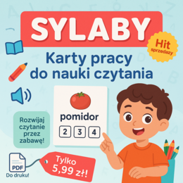 Sylaby. Karta pracy. Sprawdzian