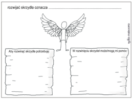 Karta pracy - Rozwijać skrzydła