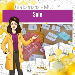 Chemia nieorganiczna: Sole – Gra karciana, MUCHY (chemia, kl 8).