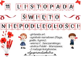 11 listopada Święto Niepodległości