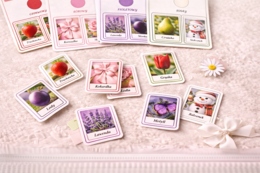 Jagodowe kolory – karty do segregowania