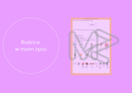 Rodzina w moim życiu - karta pracy