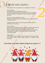 Walentynki - zagadki z bajek, gra ruchowa, kolorowanka