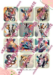 Memory - abstrakcyjne zwierzęta