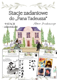 Stacje zadaniowe, Pan Tadeusz Adama Mickiewicza, egzamin ósmoklasisty