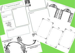 "Tajemniczy ogród" - karty pracy