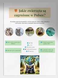 Karty pracy i quizy ekologiczne. Czy umiesz dobrze segregować odpady? Jakie zwierzęta są zagrożone?