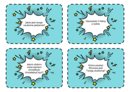 Zestaw materiałów na zajęcia integracyjne