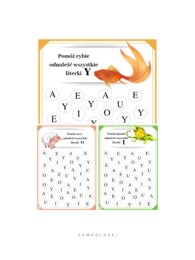 SAMOGŁOSKI karty pracy