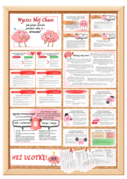 Gazetka + poradnik dla rodziców + ulotki - dla psychologa, pedagoga, wychowawcy, pedagoga specjalnego "Stres"