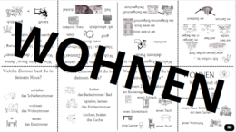 leporello - WOHNEN - język niemiecki